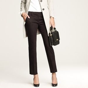 J Crew Cafe Capris in Black